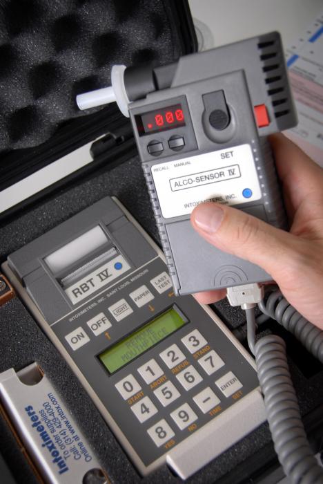 Certified technicians administer breath alcohol tests using a Breathalyzer for both DOT and non-DOT employees.
