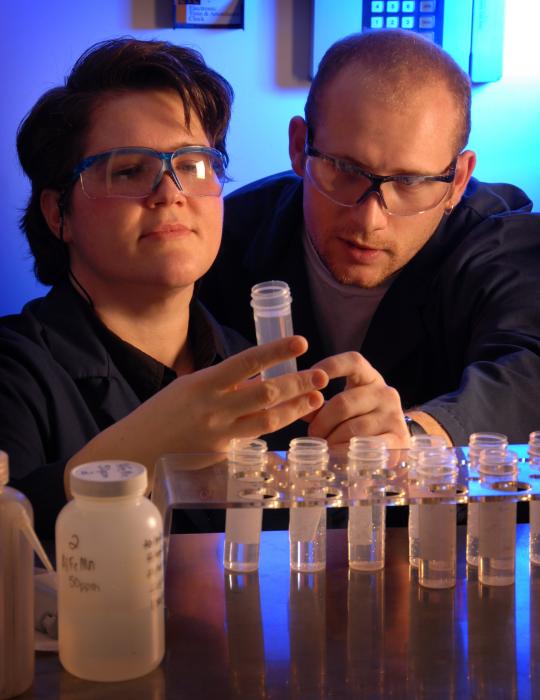 Our laboratory staff includes both chemists and biologists to provide a unique perspective on analytical issues.